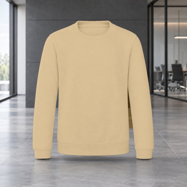 Sweat col rond enfant AWDis JH030J Desert Sand