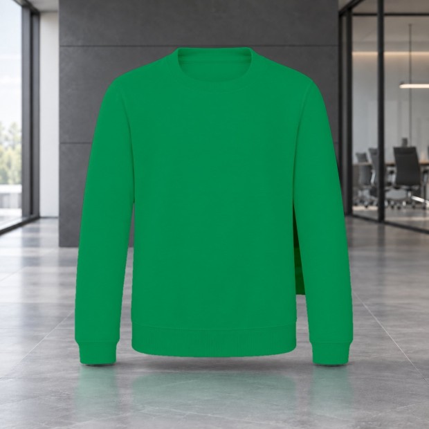 Sweat col rond enfant AWDis JH030J Kelly Green