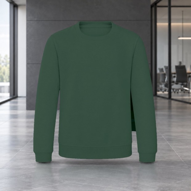 Sweat col rond enfant AWDis JH030J Bottle Green