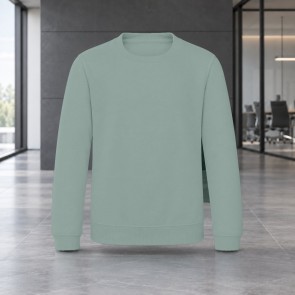 Sweat col rond enfant AWDis JH030J Dusty Green