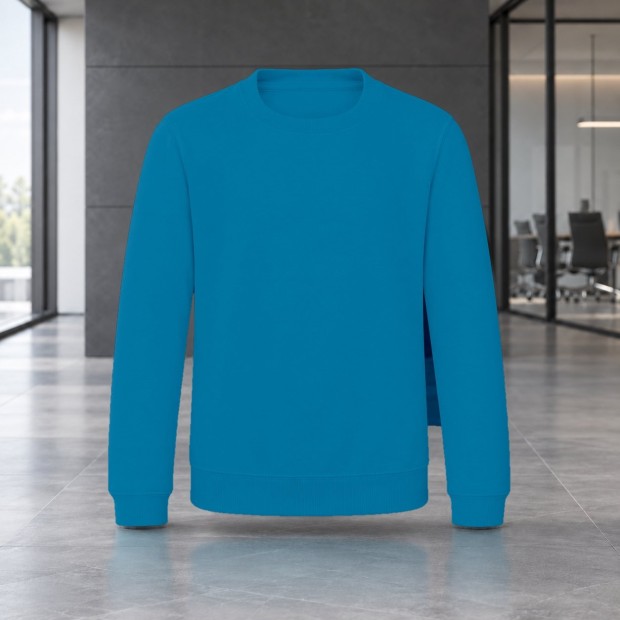 Sweat col rond enfant AWDis JH030J Sapphire Blue