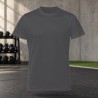 Tee-shirt de running homme personnalisable TriDri TR010 – Charcoal, face