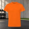 Tee-shirt de running homme personnalisable TriDri TR010 – Lightning Orange, face