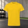 Tee-shirt de running homme personnalisable TriDri TR010 – Sun Yellow, face