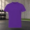 Tee-shirt de running homme personnalisable TriDri TR010 – Bright Purple, face