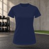 Tee-shirt de running femme personnalisable TriDri TR020 – Navy, face