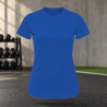 Tee-shirt de running femme personnalisable TriDri TR020 – Royal, face