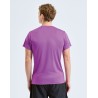 Tee-shirt de running homme personnalisable TriDri TR010 – photo officielle, porté magenta de dos