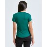 Tee-shirt de running femme personnalisable TriDri TR020 – photo officielle, porté jade de dos