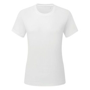 Tee-shirt de running femme personnalisable TriDri TR020 – photo officielle, blanc de face