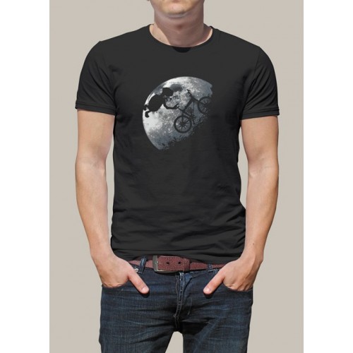 T-shirt E.T moon