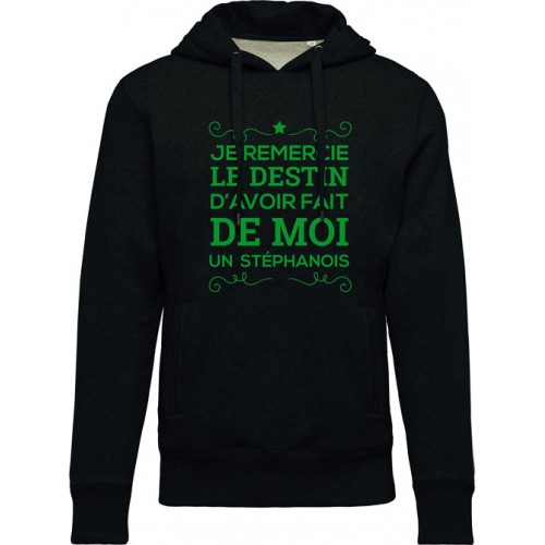 Sweat Je remercie le destin d'avoir fait de moi un stéphanois