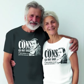 T-shirt 100% coton inspiré par les films de Michel Audiard