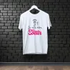 T-shirt blanc je vais être grande soeur