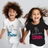 Tee-shirt enfant pour annoncer un heureux événement