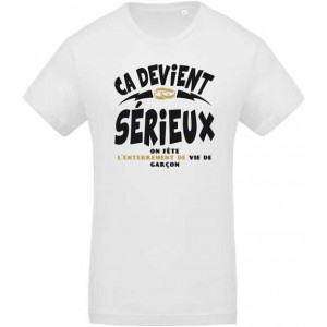 T-shirt Ca Devient Sérieux (Garçon)
