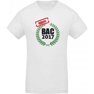 T-shirt Admis BAC 2017