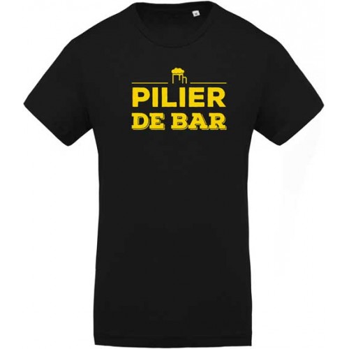 T-shirt pilier de bar