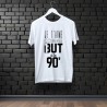 Tee-shirt Je t'aime comme un but à la 90ème blanc