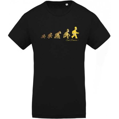 T-shirt simpson evolution