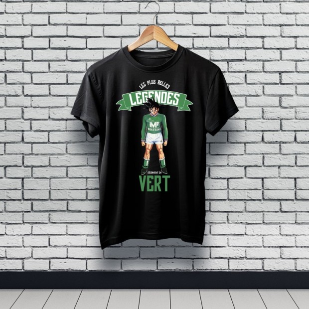 Tee-shirt Son Goku ASSE noir