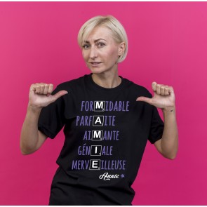 T-shirt mamy mots croisés