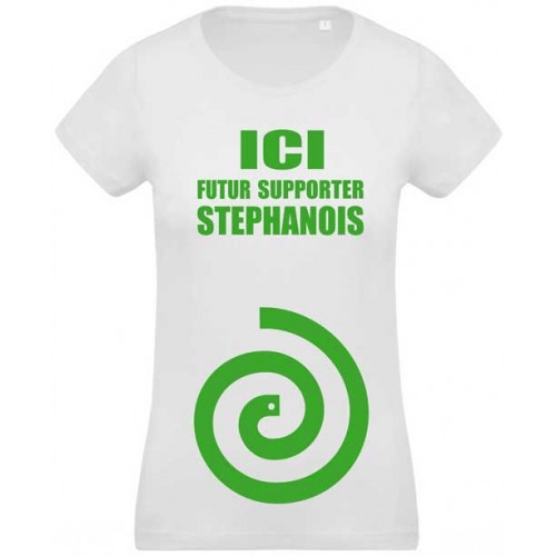 T-shirt Ici futur supporter Stéphanois