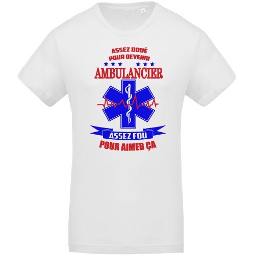 T-shirt ambulancier