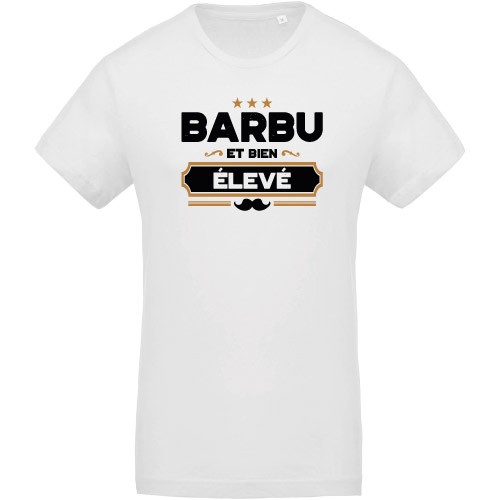 T-shirt barbu et bien élevé