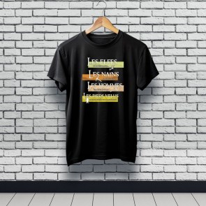 Tee-shirt Le Seigneur des anneaux citation
