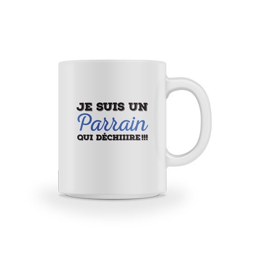 Mug parrain qui déchire