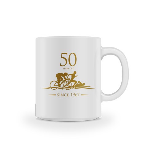 Mug 50 years old