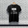 Tee-shirt Born to be a larve noir