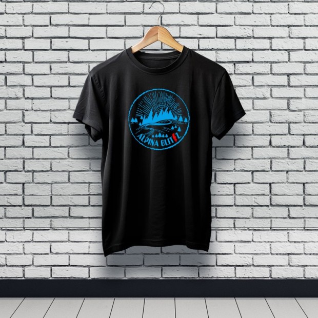 Tee-shirt Alpina Blitz noir