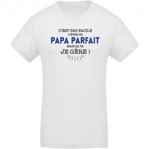 T-shirt papa parfait