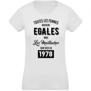 Tee Shirt D Anniversaire Pour Feter Ses 40 Ans Chrono Flock