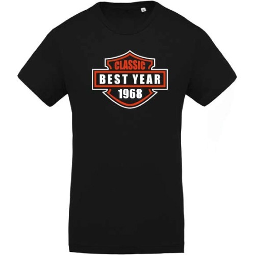 T-shirt Best year 1968