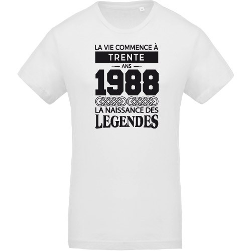 T Shirt Pour Homme Imprime Naissance Des Legendes 19 T Shirt Pour Homme Imprime Naissance Des Legendes 19