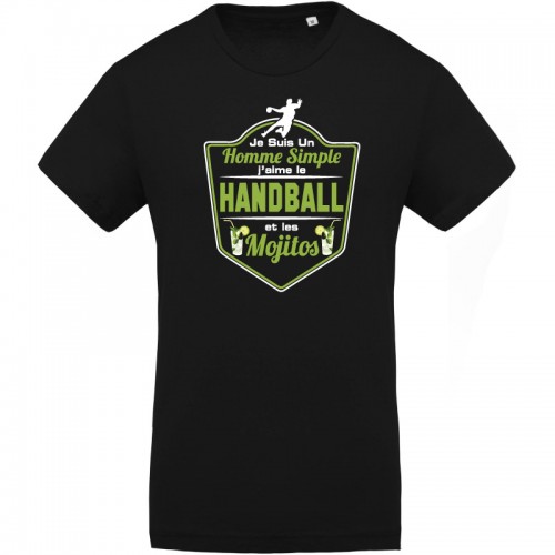 T-shirt Bio homme simple handball 