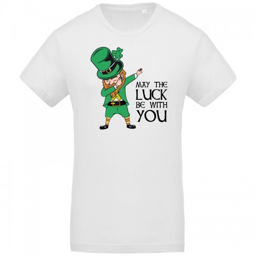 T-shirt Bio may the luck be with you