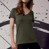 Personnalisez Votre T-shirt Femme coton Bio col V