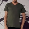 Personnalisez Votre T-Shirt coton Bio Col V Homme