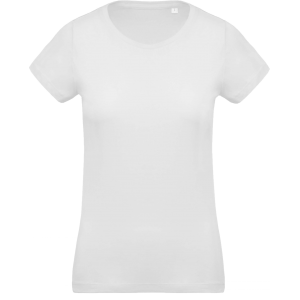 Personnalisez Votre T-Shirt femme coton Bio Col Rond