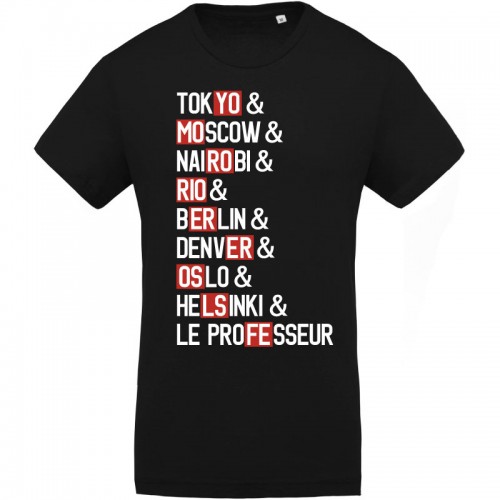T-shirt Bio Casa de Papel