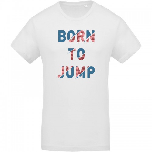 T-shirt Bio Born to jump