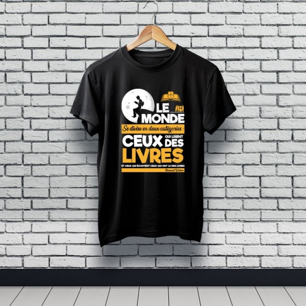 Tee-shirt Bernard Werber citation