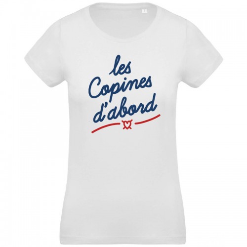 T-shirt Bio les copines d'abord