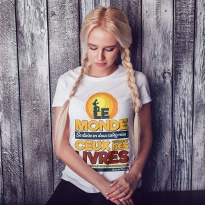 T-shirt sur le pouvoir des mots