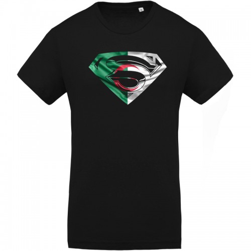 T-shirt Bio Algérie superman