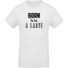 T-shirt imprimé born to be a larve